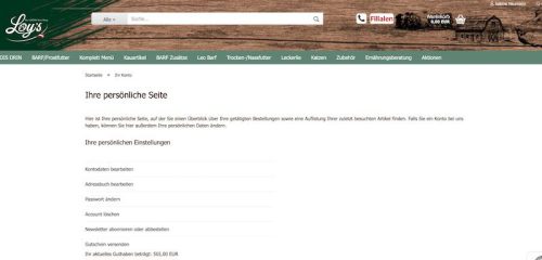 loys kundenkonto